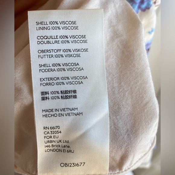 Free People Floral Mini Dress Sz S - Picture 10 of 14